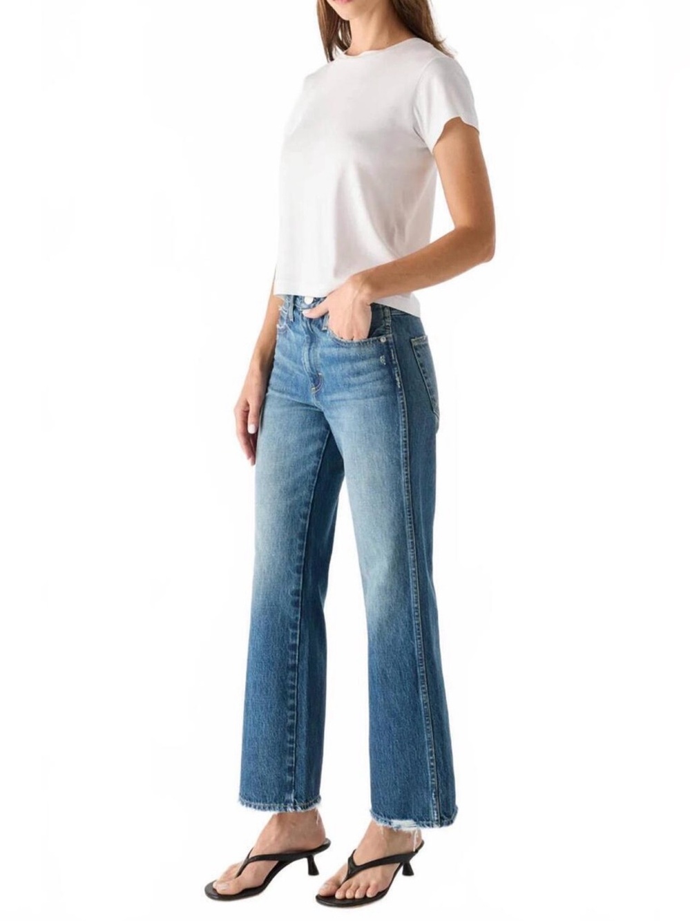 AMO Denim Robbie Jean NWOT✨Sz 27 (15” waist) - Picture 2 of 11